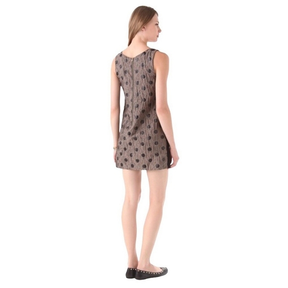 Marc By Marc Jacobs Clara Dot Metallic Shift Dress - Picture 3 of 12
